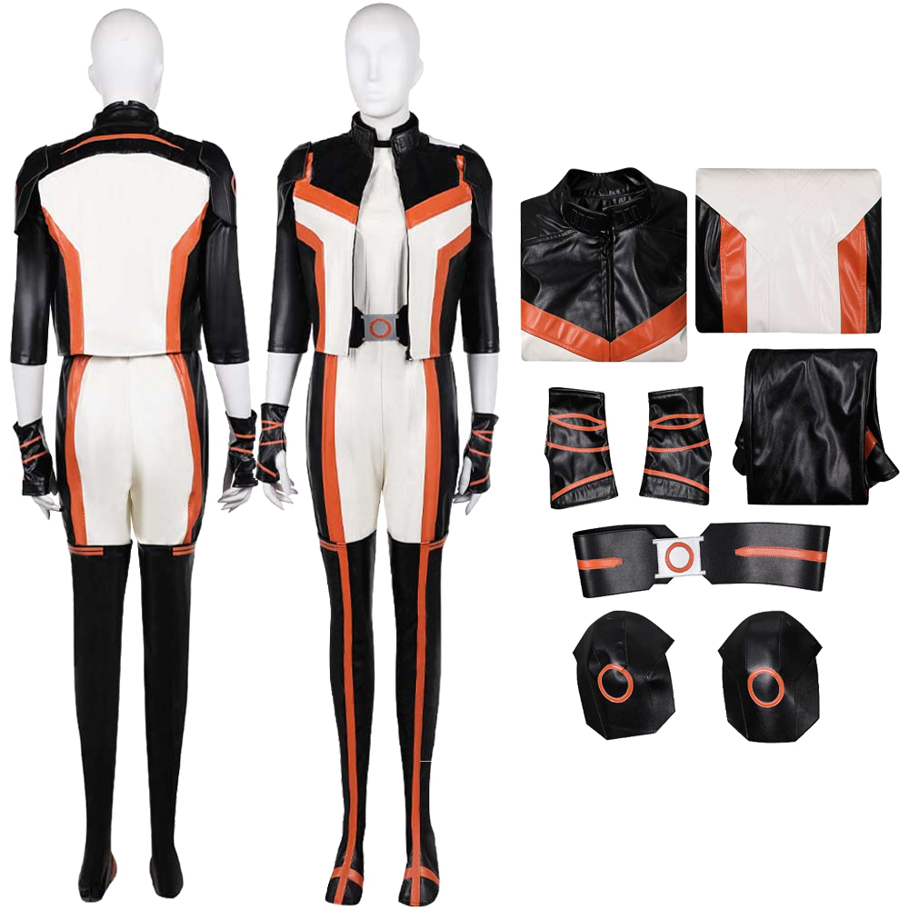 Women'S Fashion Leather Jacket - Mulheres hawkgirl traje 2025 macacão fantasia