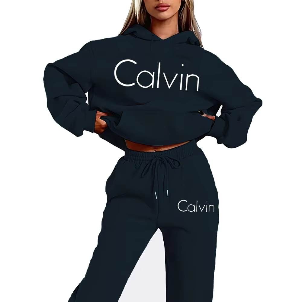 Women'S Fashion Sweatshirts - Conjunto de Agasalho Unissex com Estampa