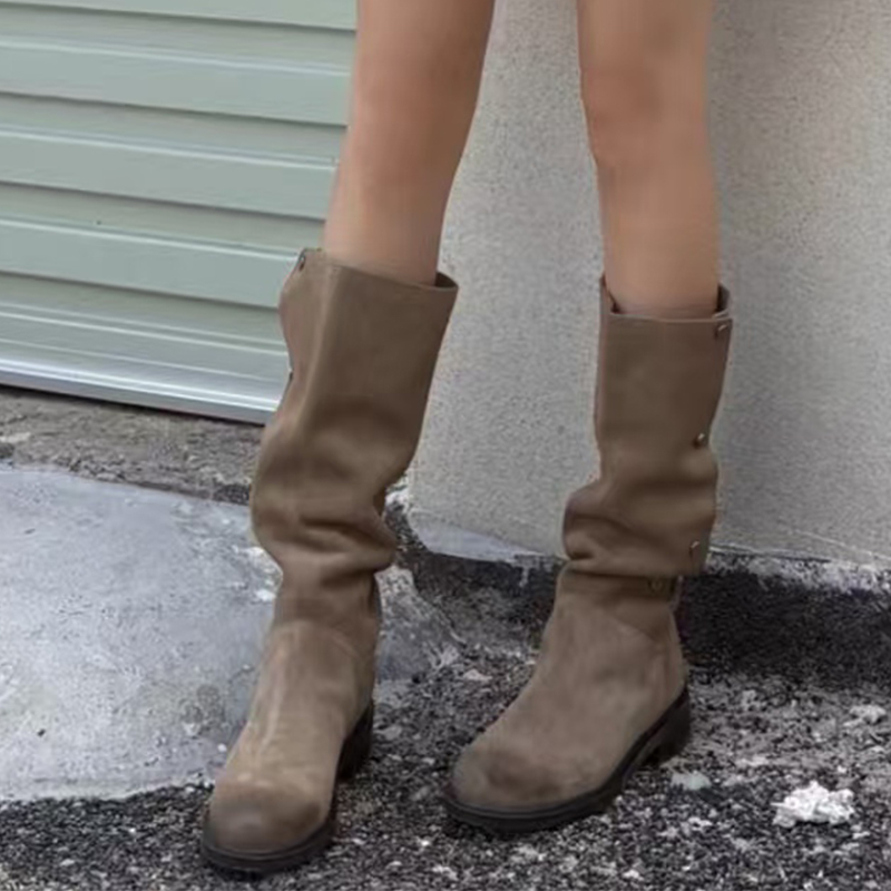 Women'S Fashion Winter 2025 - Moda de salto alto feminino botas