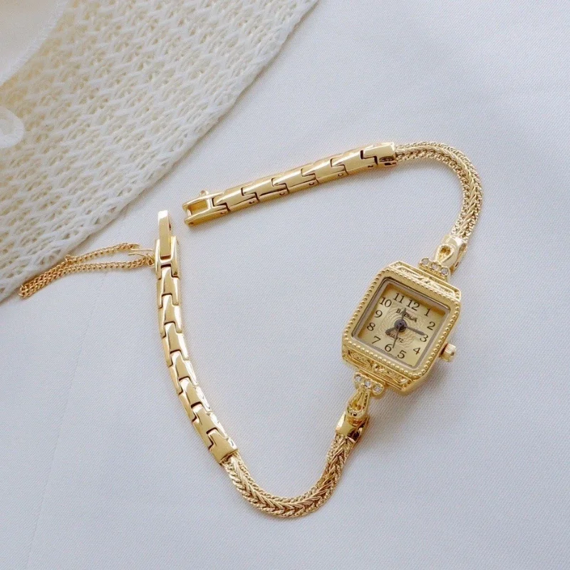 Women'S Fashion Digital Watch - Relógio de pulseira vintage fino feminino,