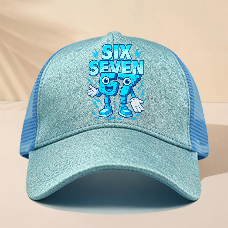 Women Fashion Hats - Boné de Beisebol Unissex Estampado com