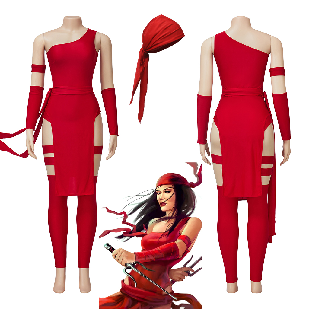 Women Fashion Reddit - Anime elektra natchios cosplay traje sexy