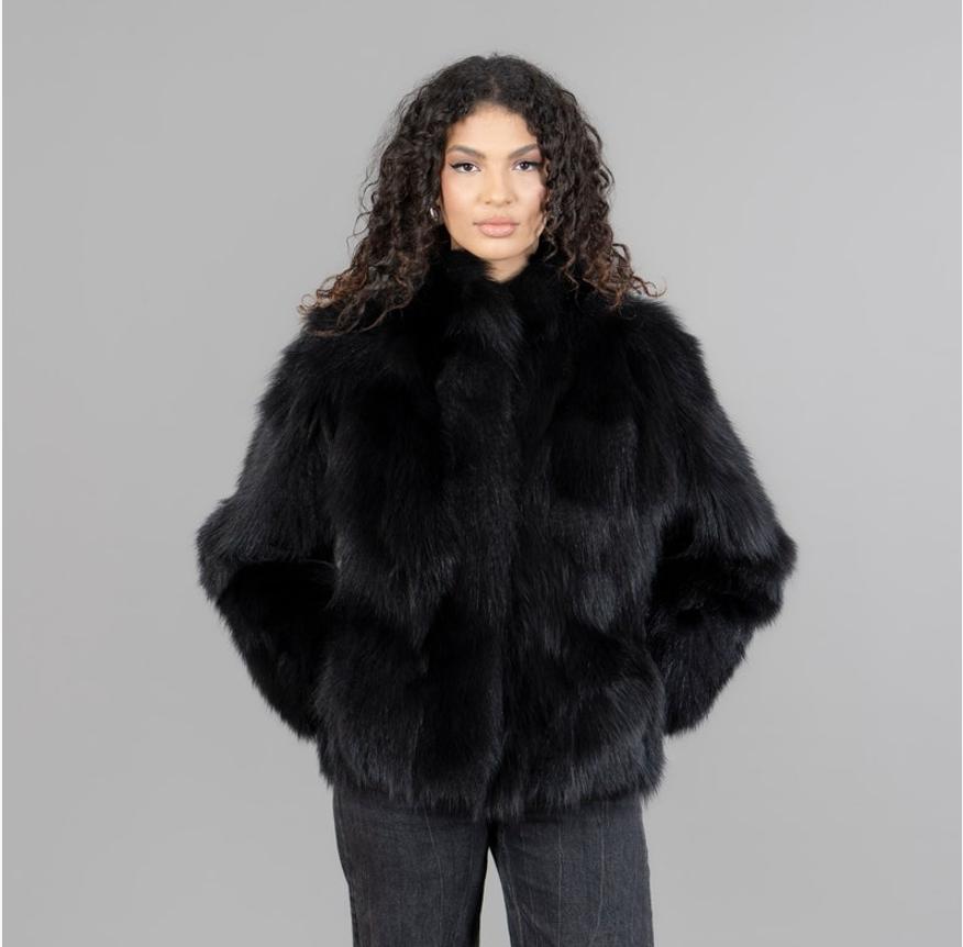 Women'S Fashion Leather Jacket - Nova Jaqueta Feminina de Pele de