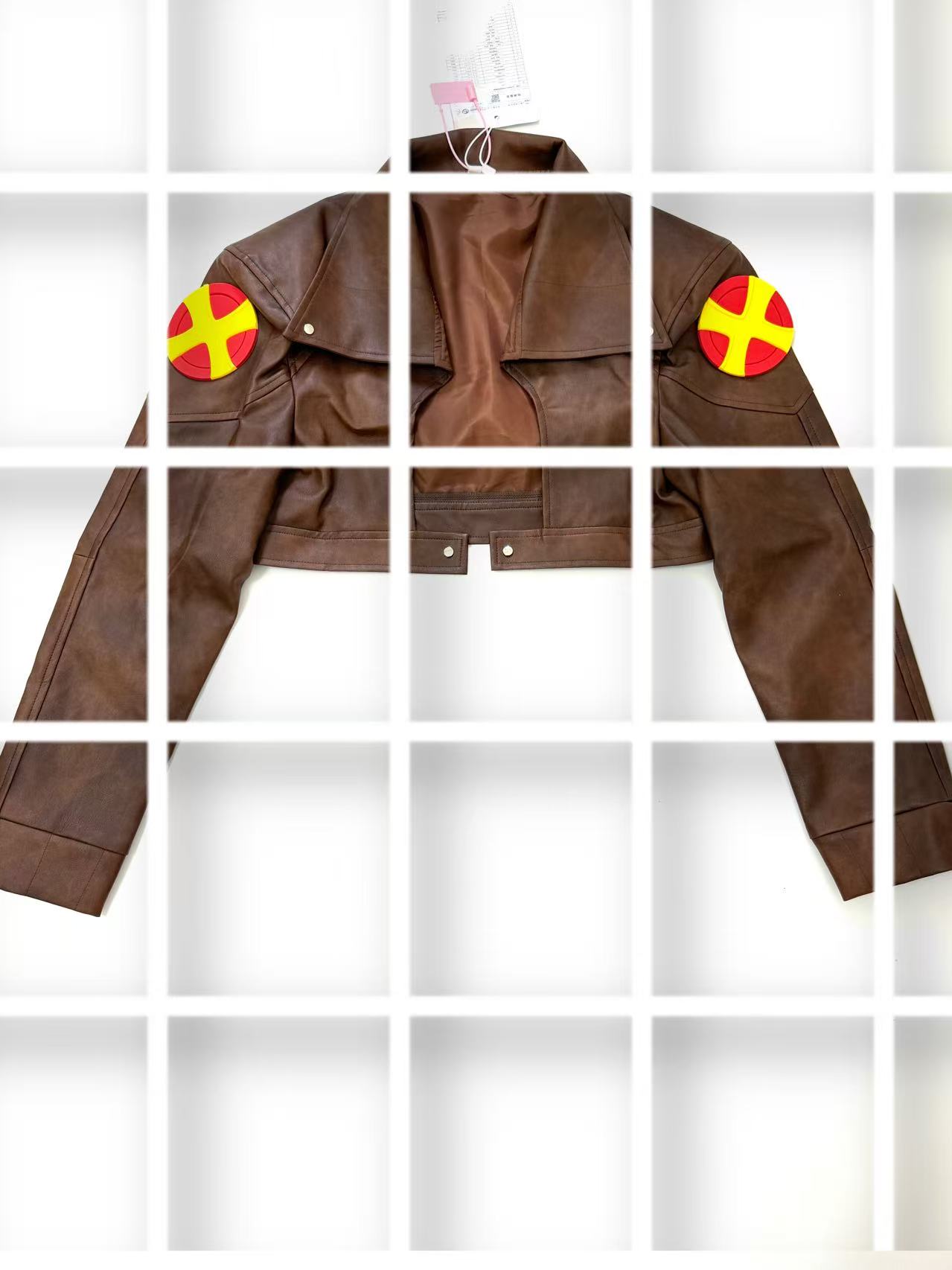 Women'S Fashion Leather Jacket - Jaqueta de Cosplay Top Rivals para