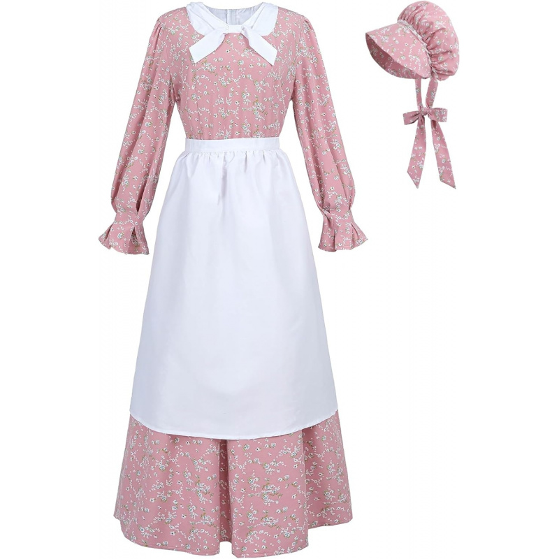 Women'S Fashion In The 1800S - Vestido Pioneer Prairie para Mulheres, Fantasia