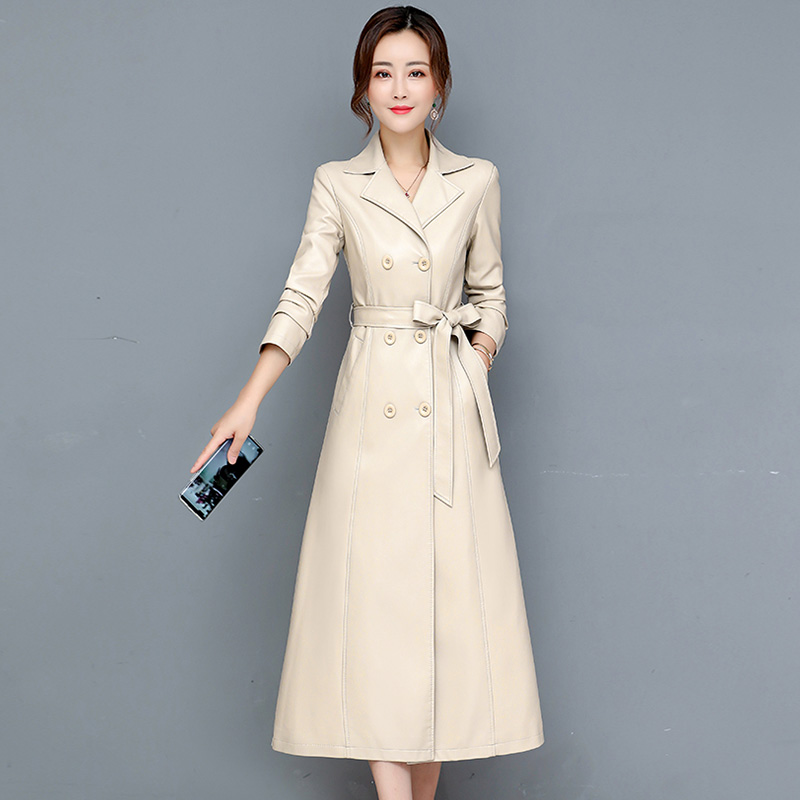 Women'S Fashion Leather Jacket - M-7XL Novo Mulheres Casaco de Couro