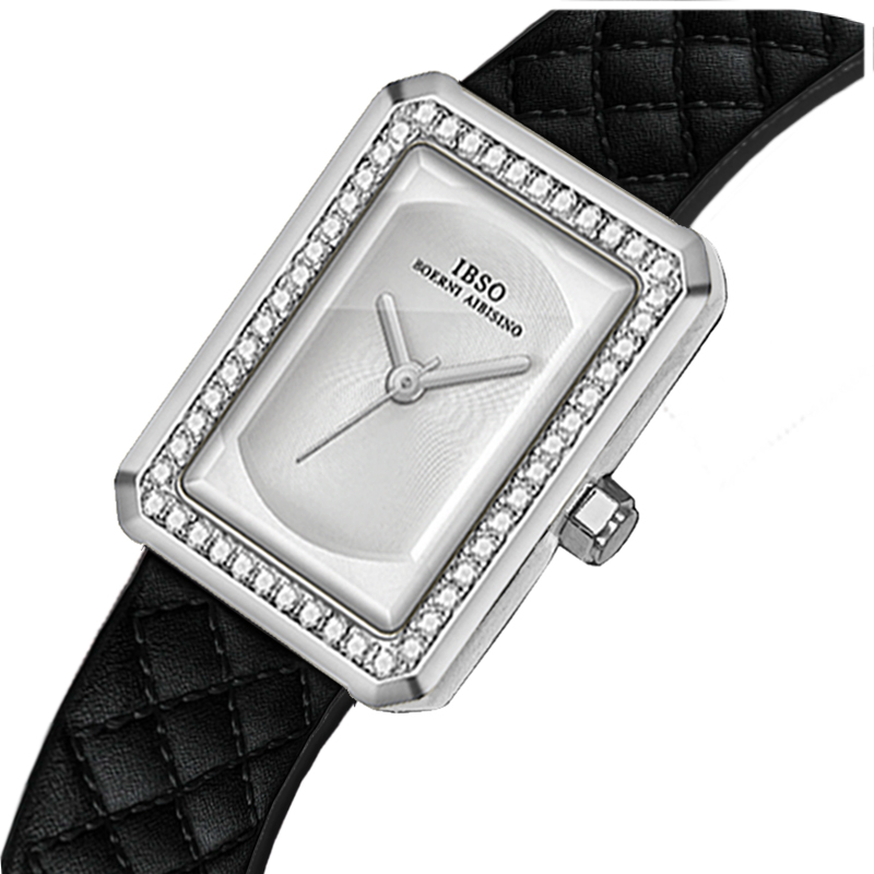 Women'S Fashion Digital Watch - Moda mulher de couro relógio retangular