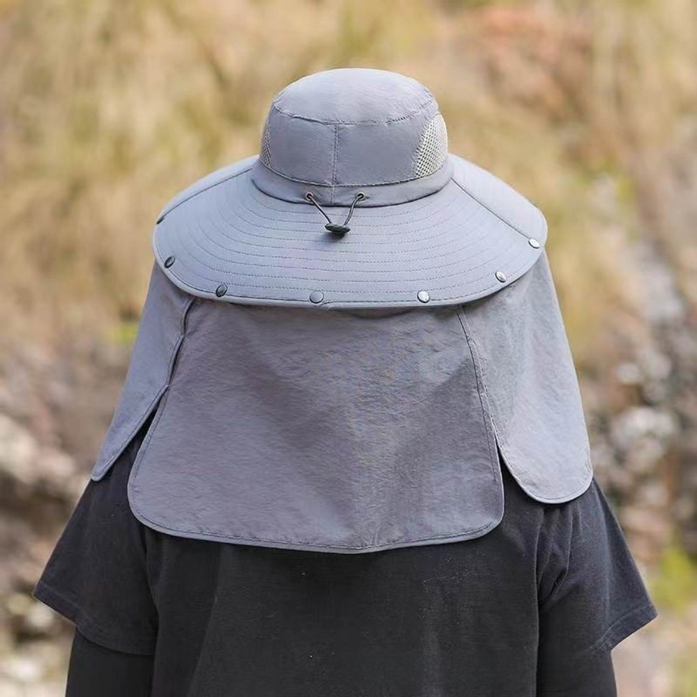 Bucket Hat Women - Chapéu de Sol Removível de Tecido