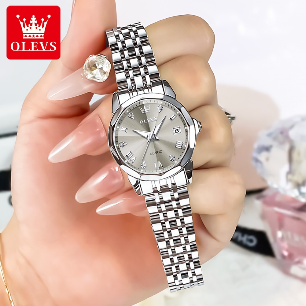 Women'S Fashion Digital Watch - Relógio OLEVS para Mulheres, Relógio de