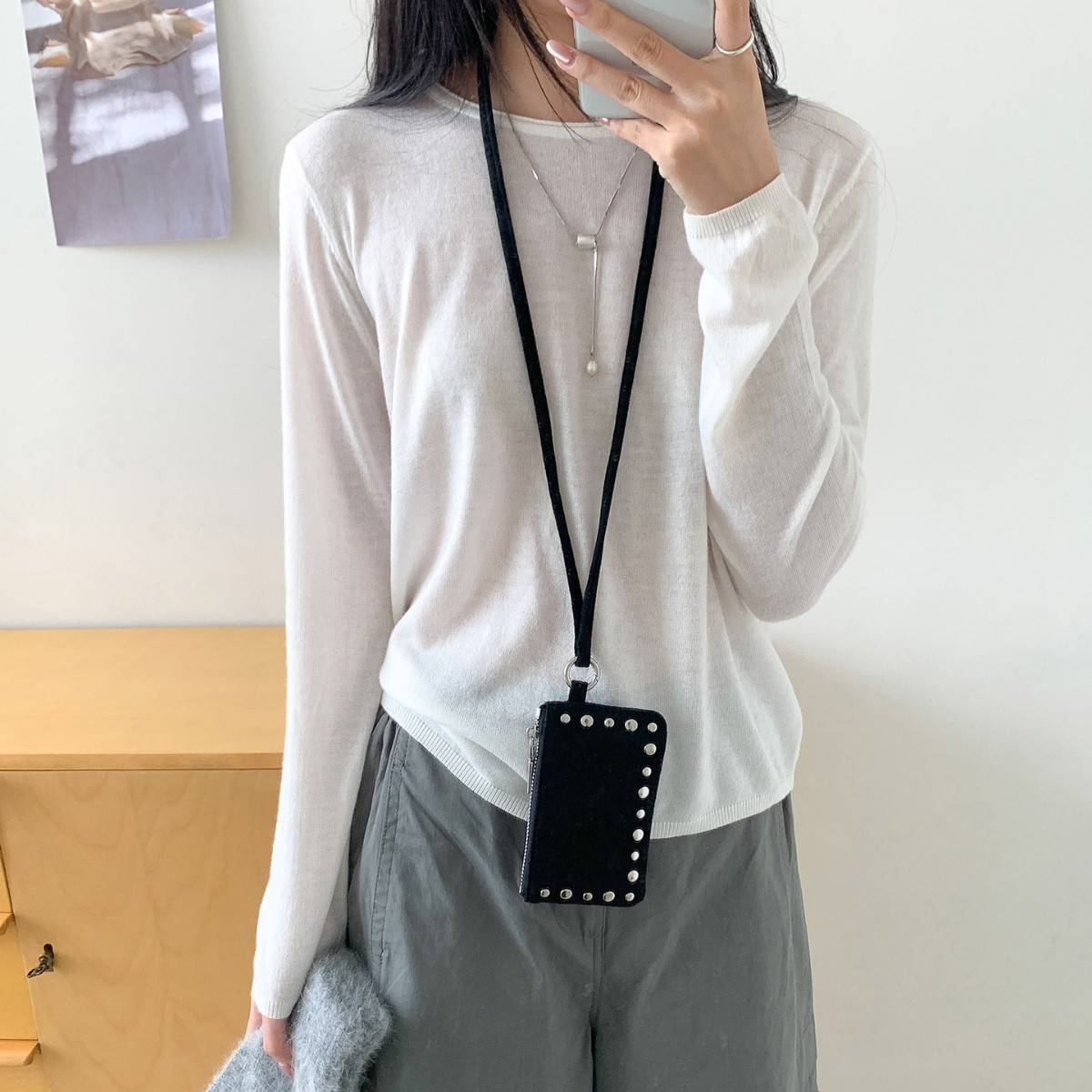 Nova bolsa de ombro cravejada  - Coin Purse Women avaliação e preço