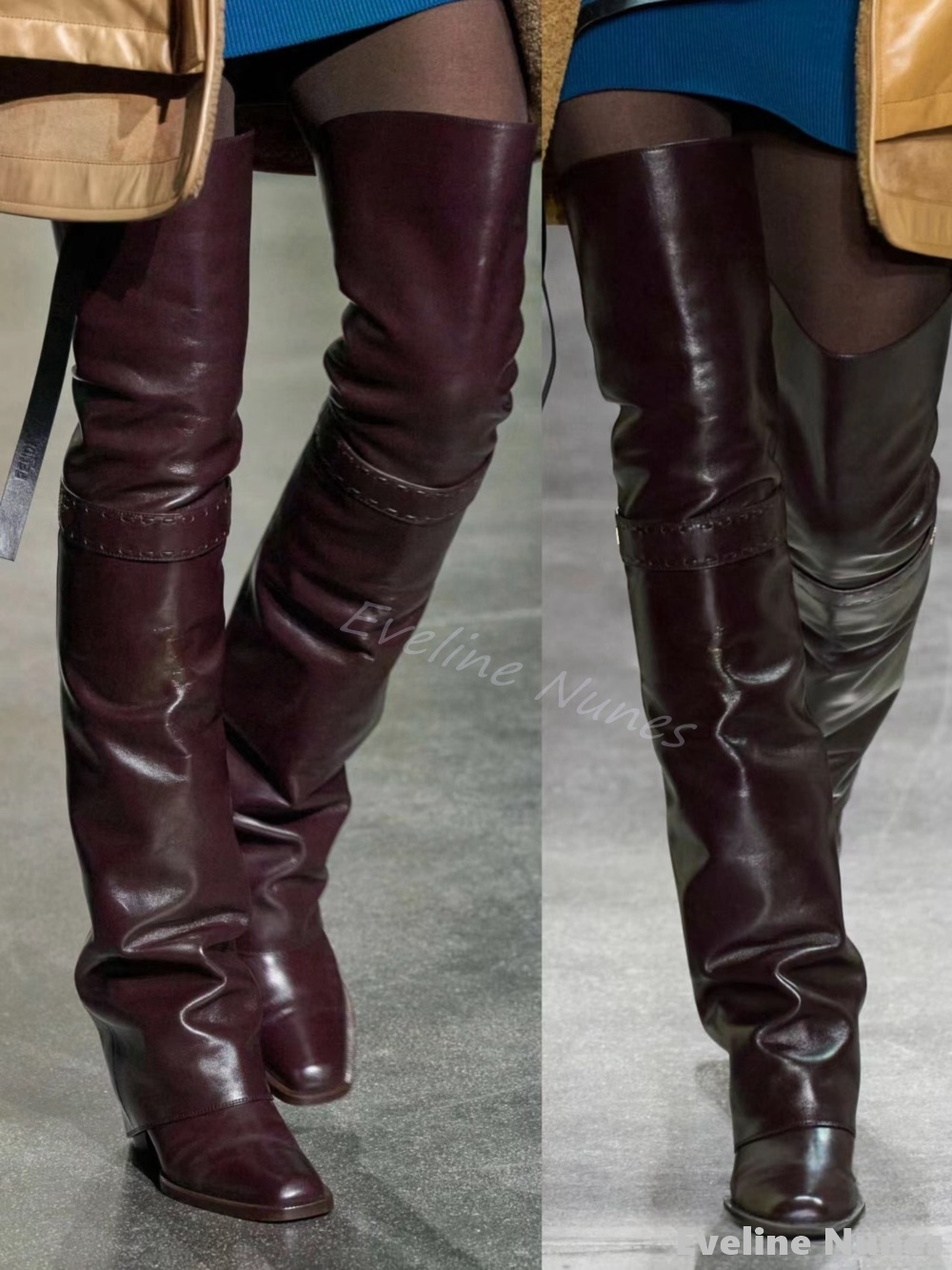 Botas femininas acima do joelh - Women'S Fashion Winter 2025 avaliação e preço