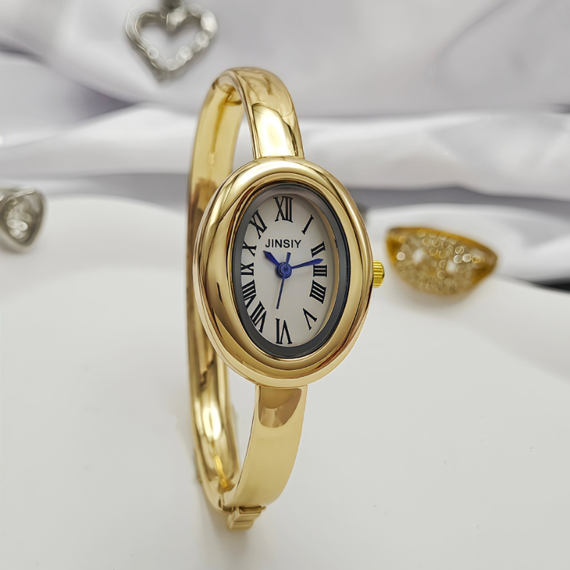 Relógio de Quartzo Dourado de  - Women'S Fashion Digital Watch avaliação e preço
