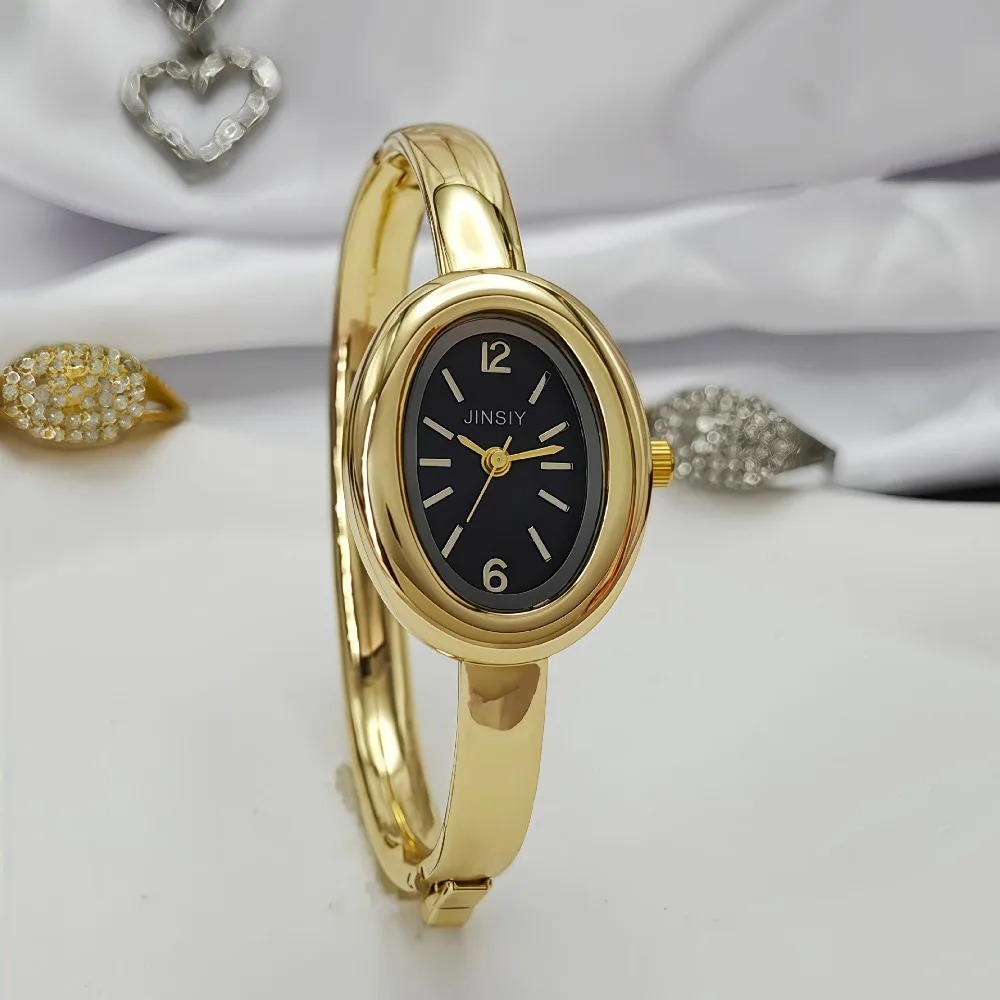Relógio de Quartzo Dourado de  - Women'S Fashion Digital Watch avaliação e preço