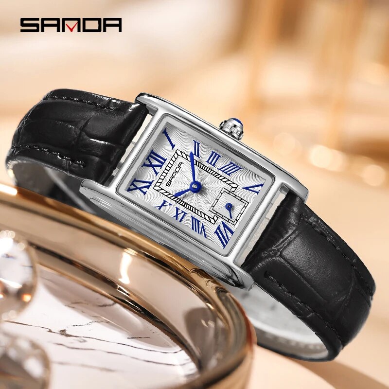 SANDA-relógio de pulso analógi - Women'S Fashion Digital Watch avaliação e preço