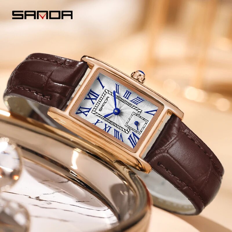 SANDA-relógio de pulso analógi - Women'S Fashion Digital Watch avaliação e preço