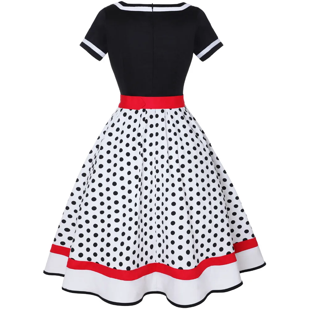 Vintage com decote em v manga  - Women'S Fashion Of The 50S avaliação e preço
