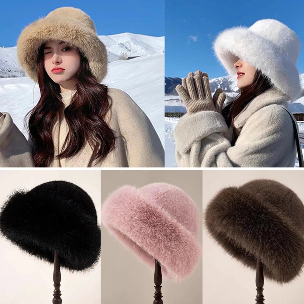 Novo Chapéu Bucket de Pele Que - Bucket Hat Women avaliação e preço