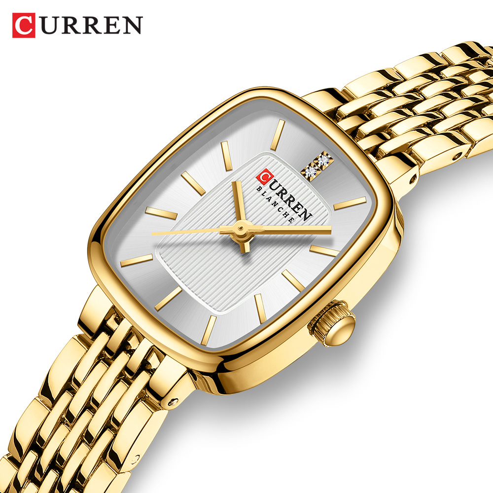 Curren nova moda aço inoxidáve - Women'S Fashion Digital Watch avaliação e preço
