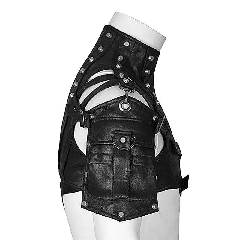 Armadura de couro medieval ste - Women'S Fashion Leather Jacket avaliação e preço