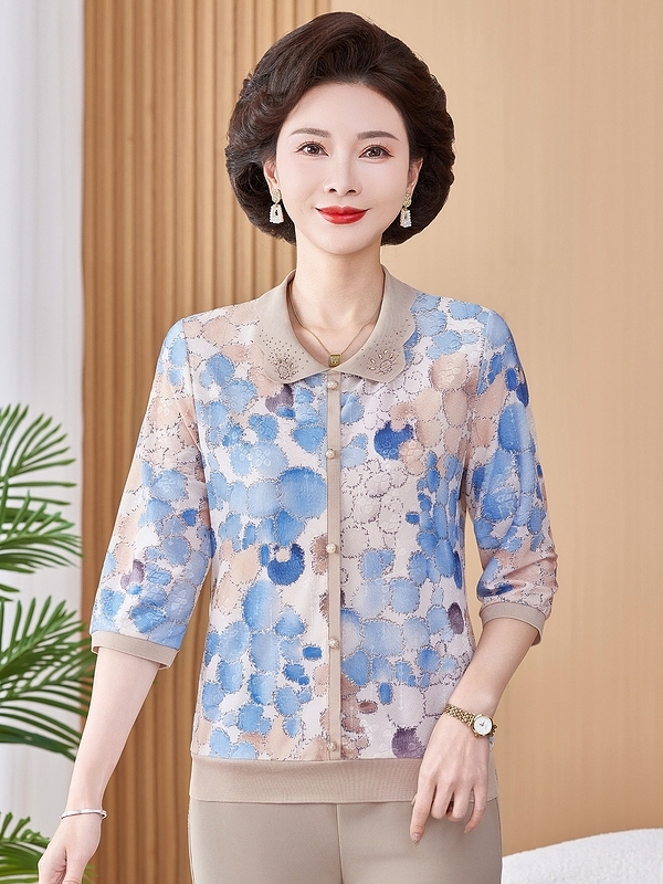 Camiseta de Malha Estampada El - Women Fashion Over 60 avaliação e preço