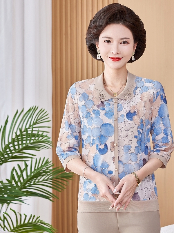 Camiseta de Malha Estampada El - Women Fashion Over 60 avaliação e preço