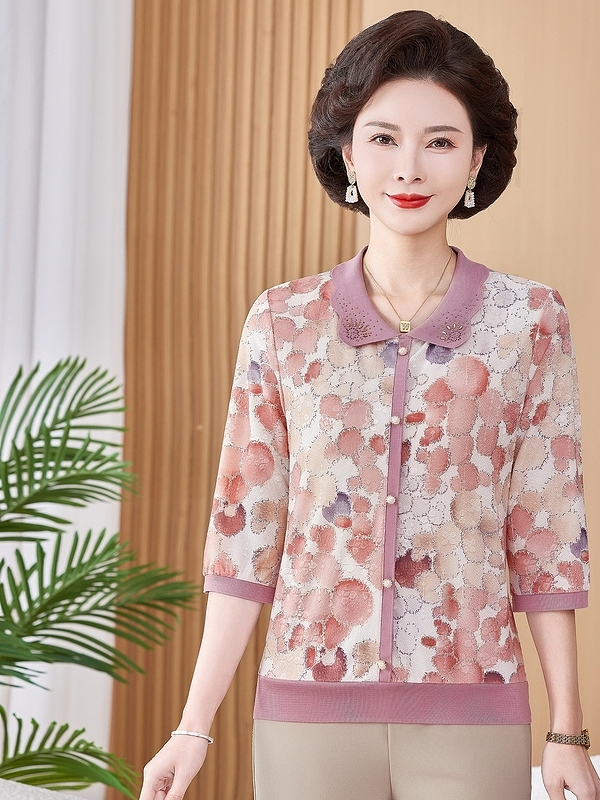 Camiseta de Malha Estampada El - Women Fashion Over 60 avaliação e preço