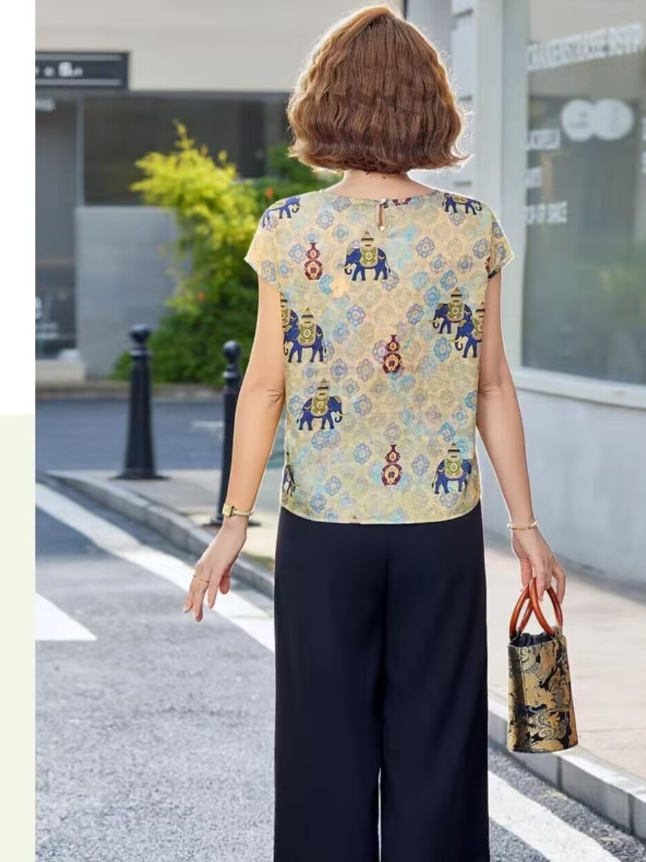 Conjunto de Roupa de Verão Ele - Women Fashion Over 60 avaliação e preço