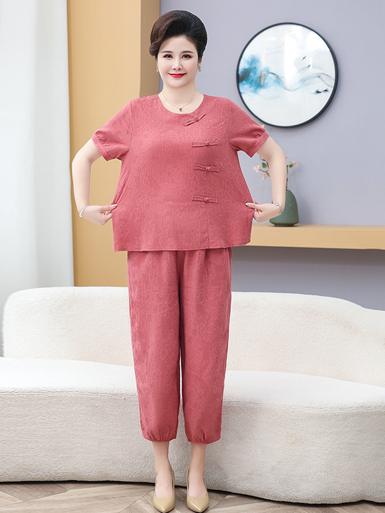 Conjunto de Verão Moderno e So - Women Fashion Over 60 avaliação e preço