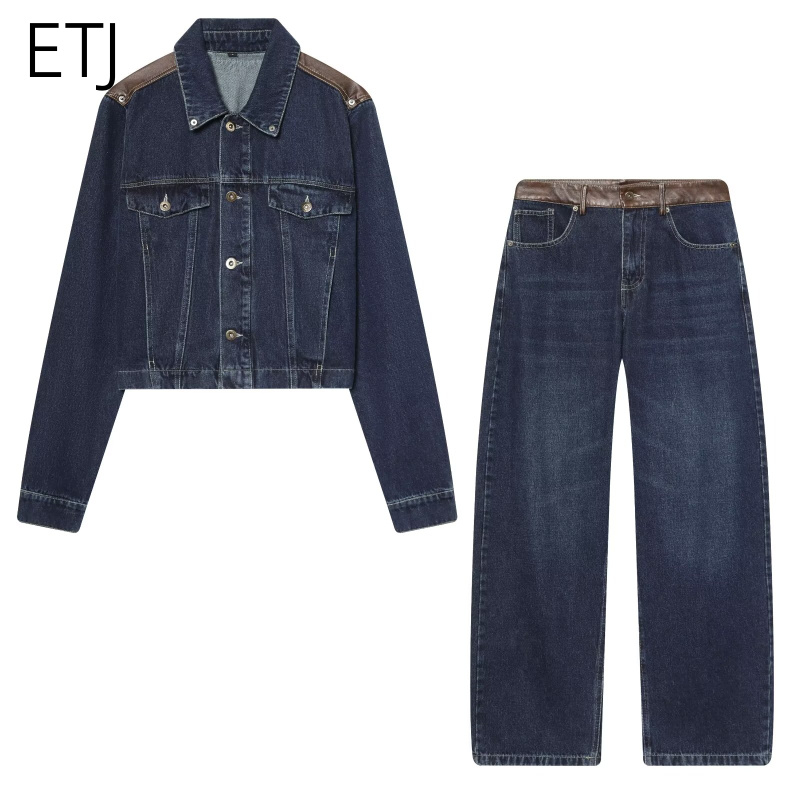 Conjunto Feminino ETJ: Jaqueta - Women'S Fashion Leather Jacket avaliação e preço