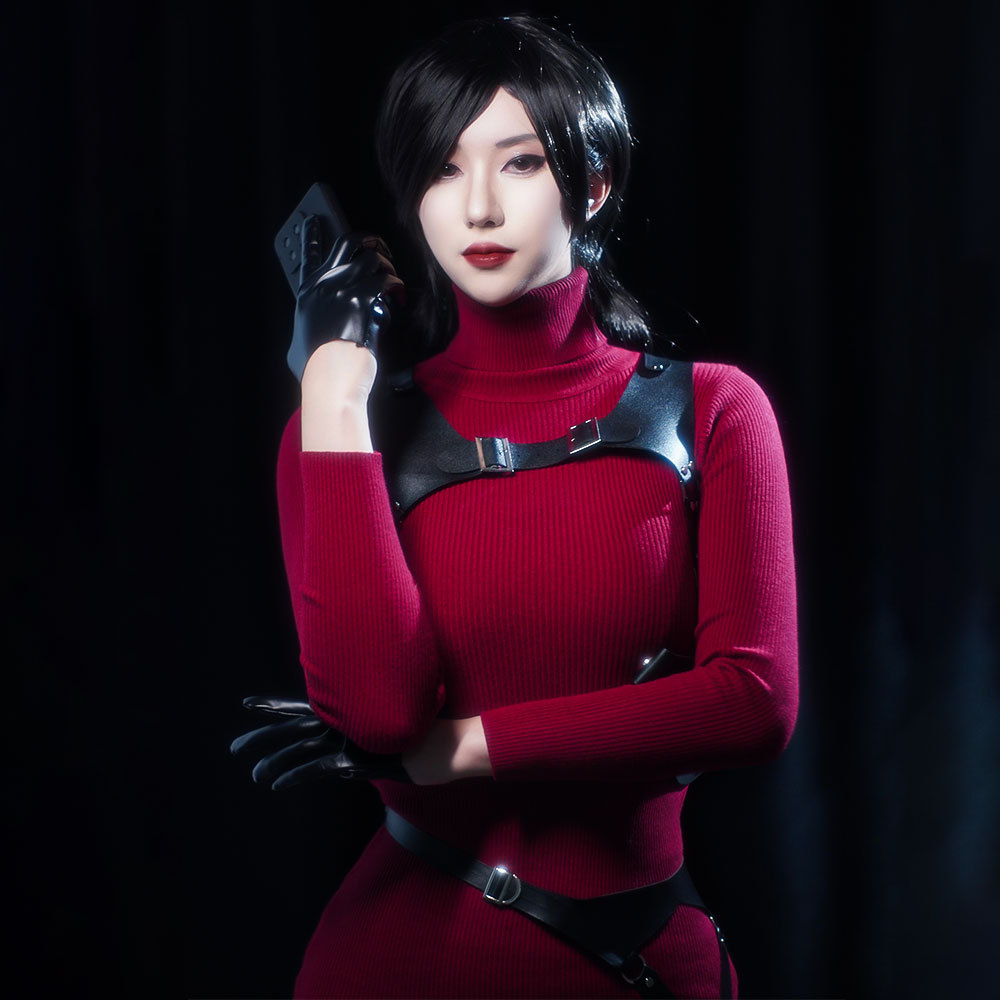 Fantasia de Cosplay Ada Wong p - Women Fashion Reddit avaliação e preço