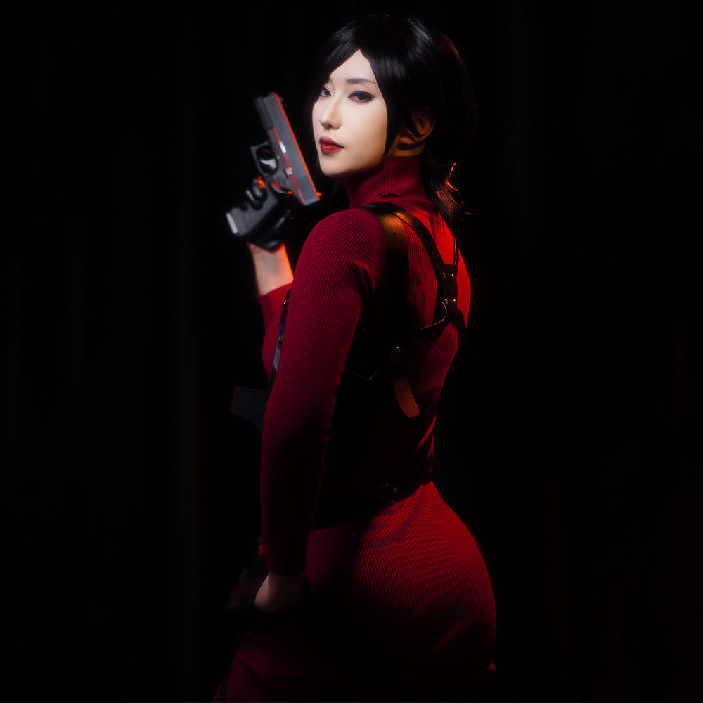 Fantasia de Cosplay Ada Wong p - Women Fashion Reddit avaliação e preço