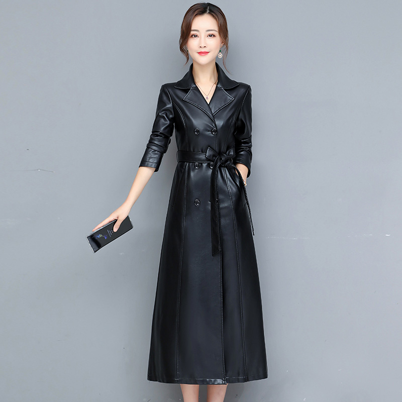 M-7XL Novo Mulheres Casaco de  - Women'S Fashion Leather Jacket avaliação e preço