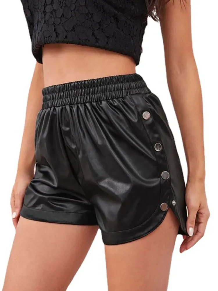 Calções femininos botão latera - Women Fashion Open Now avaliação e preço