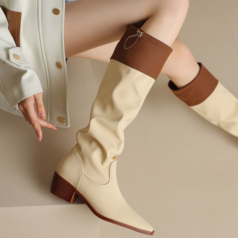 Damasco dedo do pé quadrado bo - Women'S Fashion Winter 2025 avaliação e preço