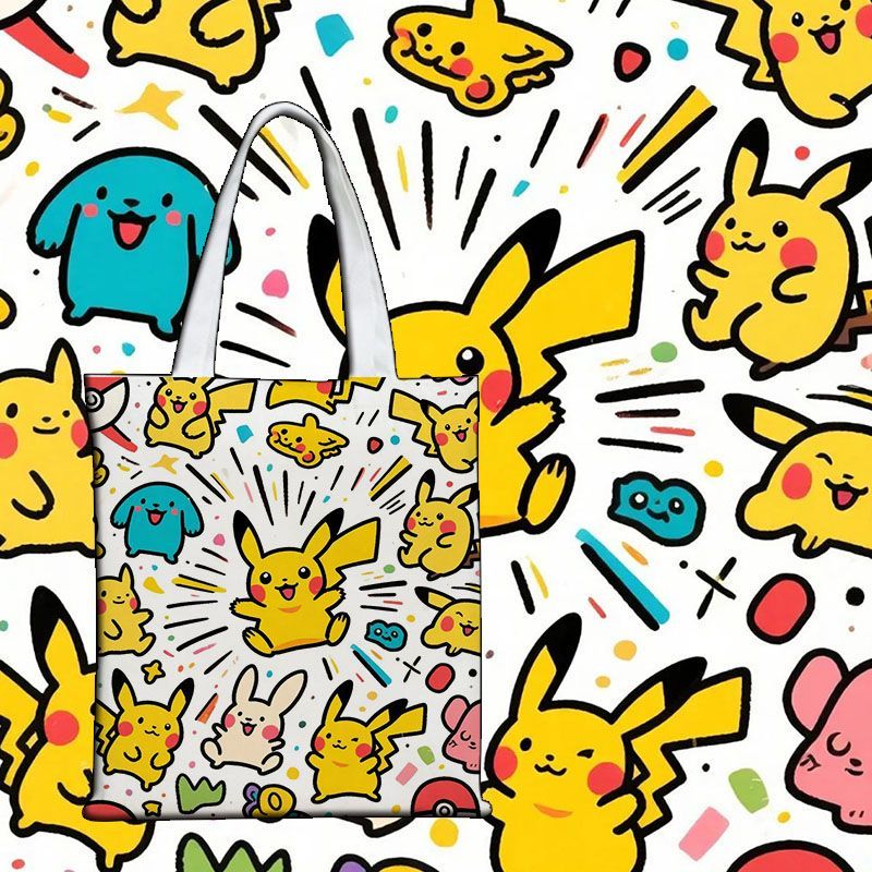 Bolsa de Lona Pokémon Fofa, Sa - Canvas Tote Bag avaliação e preço