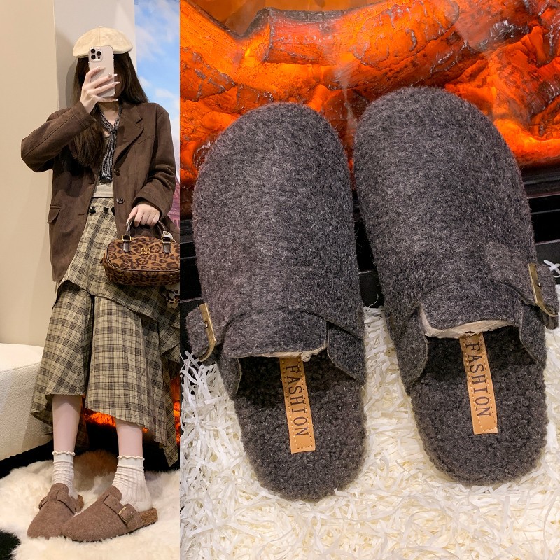 2025 chinelos mule de inverno  - Women'S Fashion Winter 2025 avaliação e preço