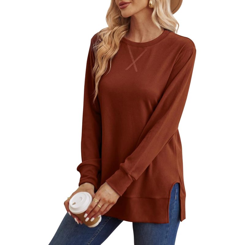 Moletom Feminino com Fenda Lat - Women Fashion Open Now avaliação e preço