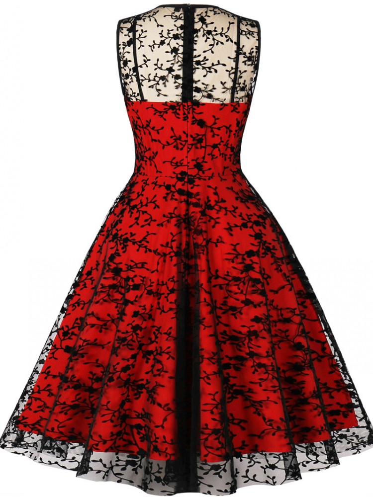 Vestido retro pin-up para mulh - Women'S Fashion Of The 50S avaliação e preço