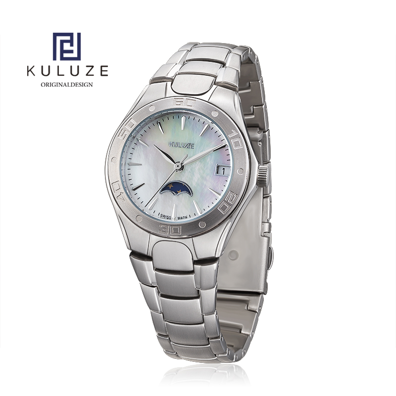 KULUZE-Swiss Ronda 708 Quartz  - Women'S Fashion Digital Watch avaliação e preço