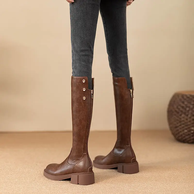 Outono inverno salto médio sen - Women'S Fashion Winter 2025 avaliação e preço