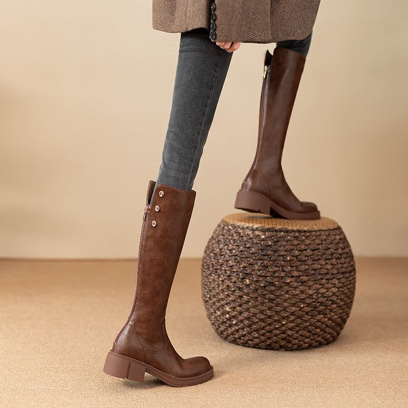 Outono inverno salto médio sen - Women'S Fashion Winter 2025 avaliação e preço